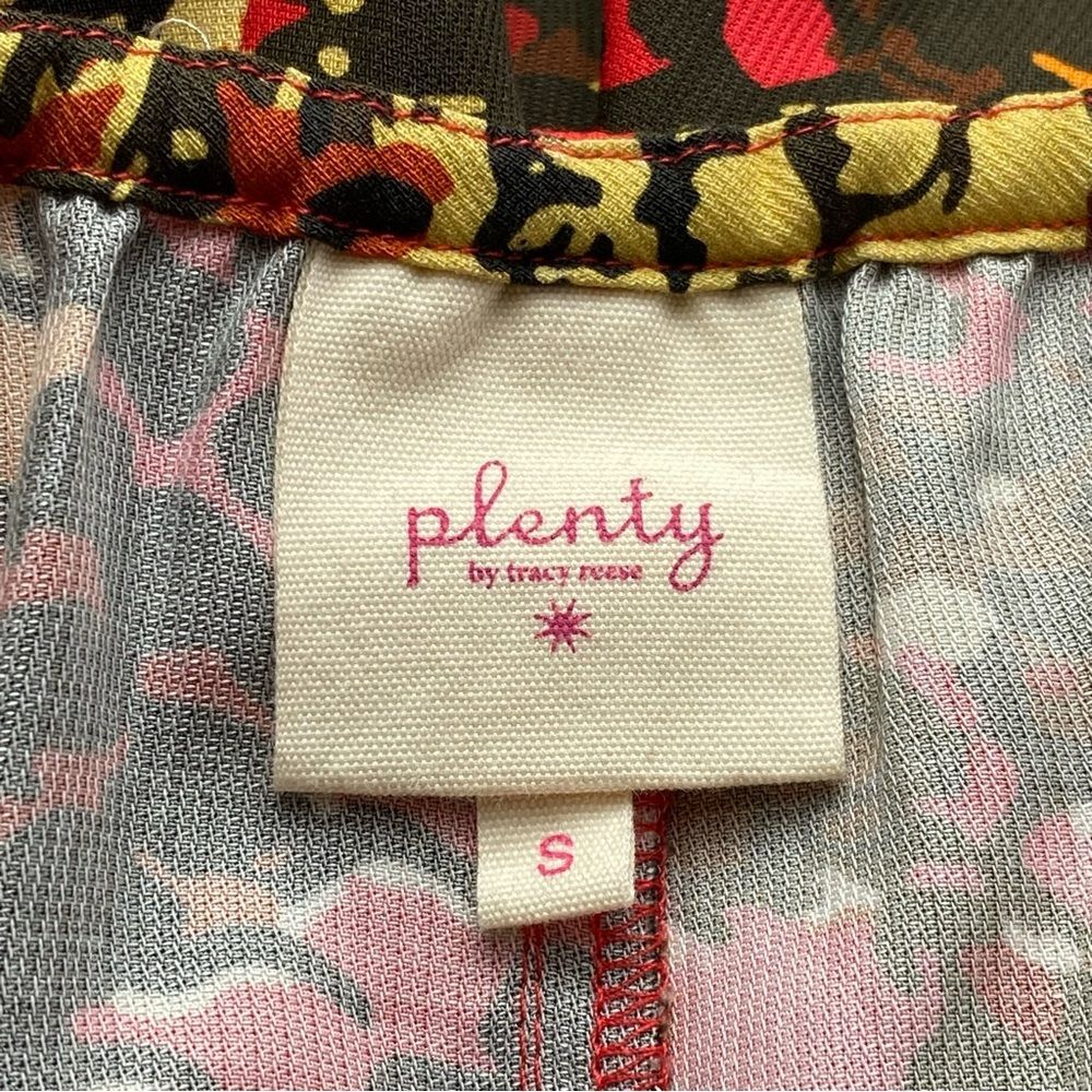 NWOT Plenty by Tracy Reese Pink Python Free Flow Wide Leg Jumpsuit Size Small - Picture 11 of 15